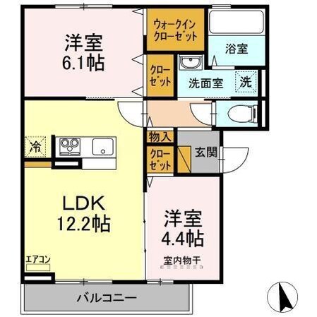 かすみそうの物件間取画像